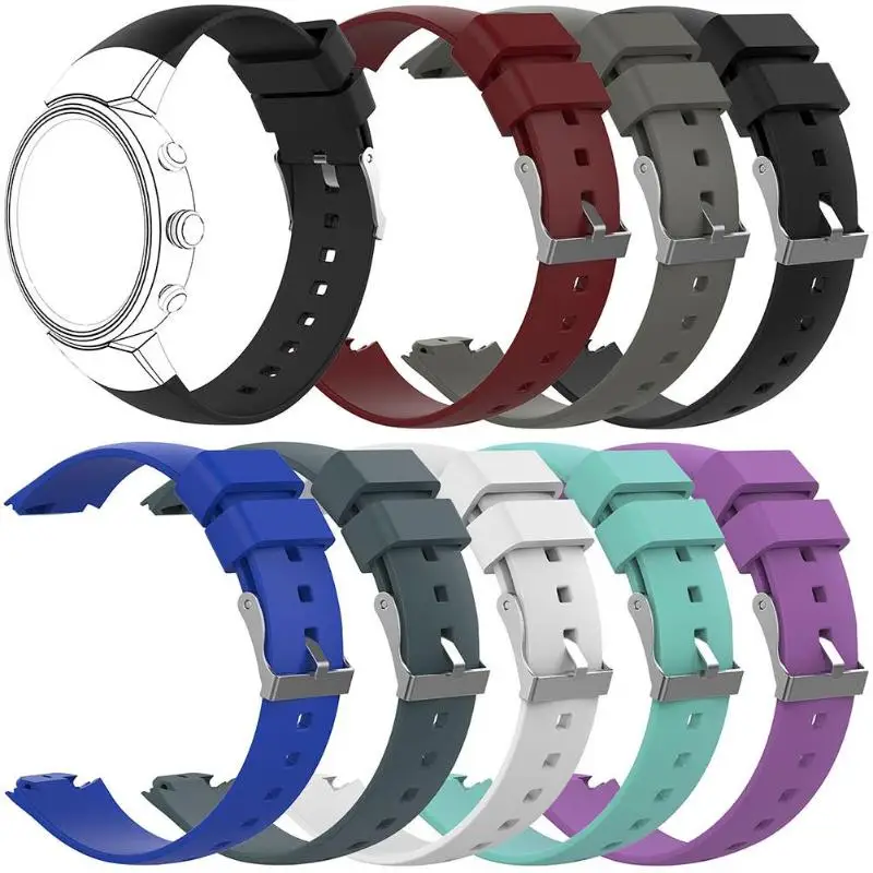Силиконовый ремешок для часов для ASUS Zenwatch 3 Замена высокого качества цветной ремешок для часов 8 цветов