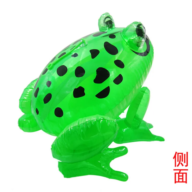 Small Inflatable Frog 38cm Blow Up Children Animal Toy 