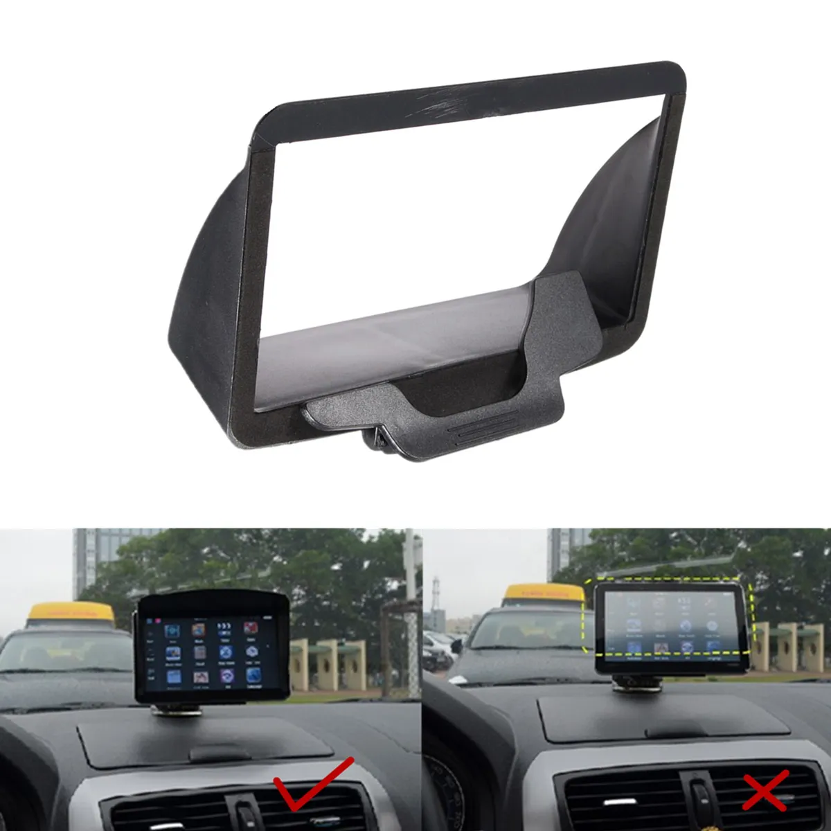 

ANENG New High Quality Sun Shade Visor Screen For TomTom Go 60 Go 600 Go 6000 Sat Nav GPS 4.3 / 5 INCH Accessories