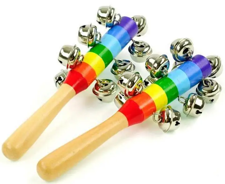 2014 New Baby products Baby bell Seven hand bell WD01 0 2 years old