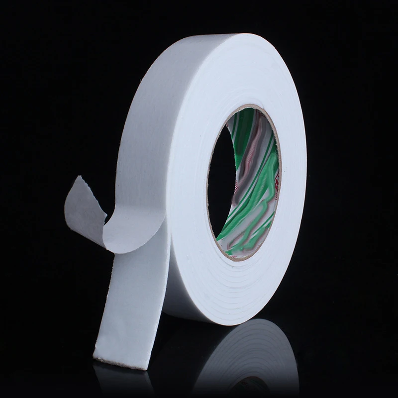 

2PCS/Set High Quality 9mm x 15m Strong Double Faced Adhesive Tape White Double Sided Tapes Two Side Tape for home Office use