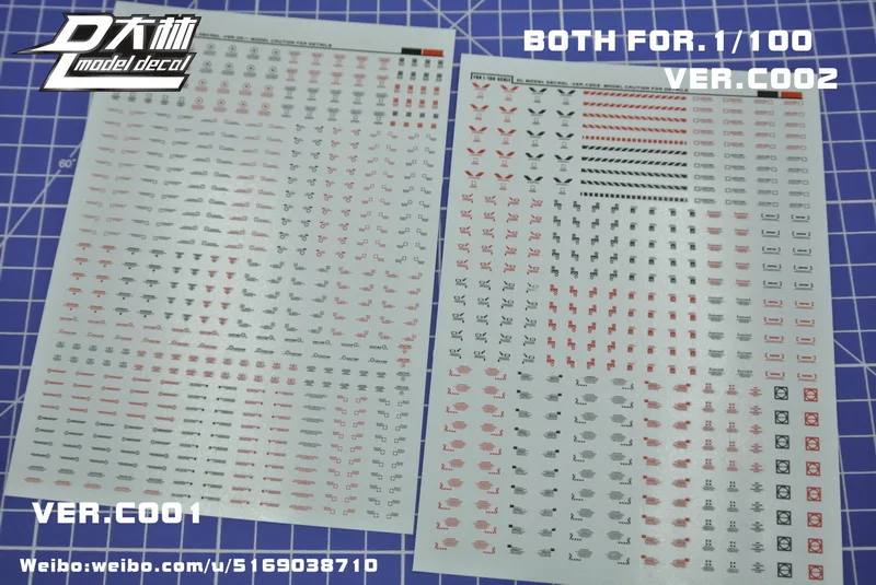 DL Generic Gundam Модель наклейка VER. C001+ 002+ 011 общая система предупреждения и детали игрушки Модель Инструменты