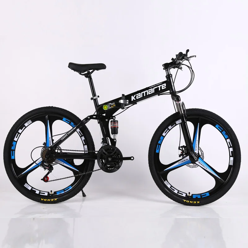 Best 26inch folding mountain bike double disc brakes bicycle 21 speed folding bicycle 6 knife wheel and 3 knife wheel mountain bike 27 Best 26inch folding mountain bike double disc brakes bicycle 21 speed folding bicycle 6 knife wheel and 3 knife wheel mountain bike 27