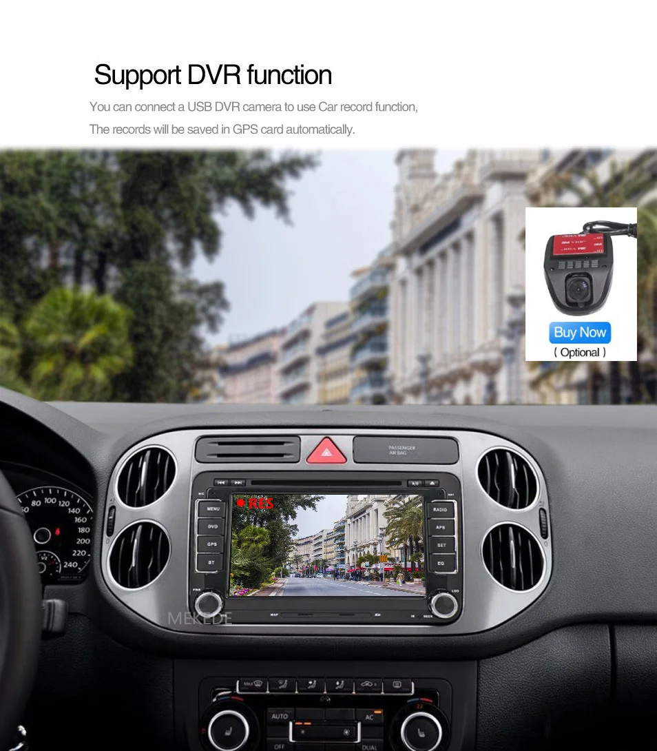 Sale Wholesale! 4G LTE Quad core Android 7.1 Car radio audio Navigation GPS DVD Player for VW/Volkswagen/Passat/POLO/GOLF/Skoda/Seat 44