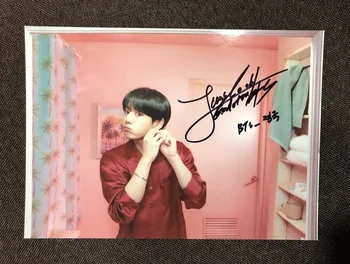 

hand signed Bangtan Boys Jung Kook autographed photo MAP OF THE SOUL :PERSONA 5*7 042019A