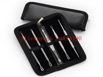 

Useful Blackhead Pimple Blemish Comedone Acne Extractor Remover Tool Set Kit