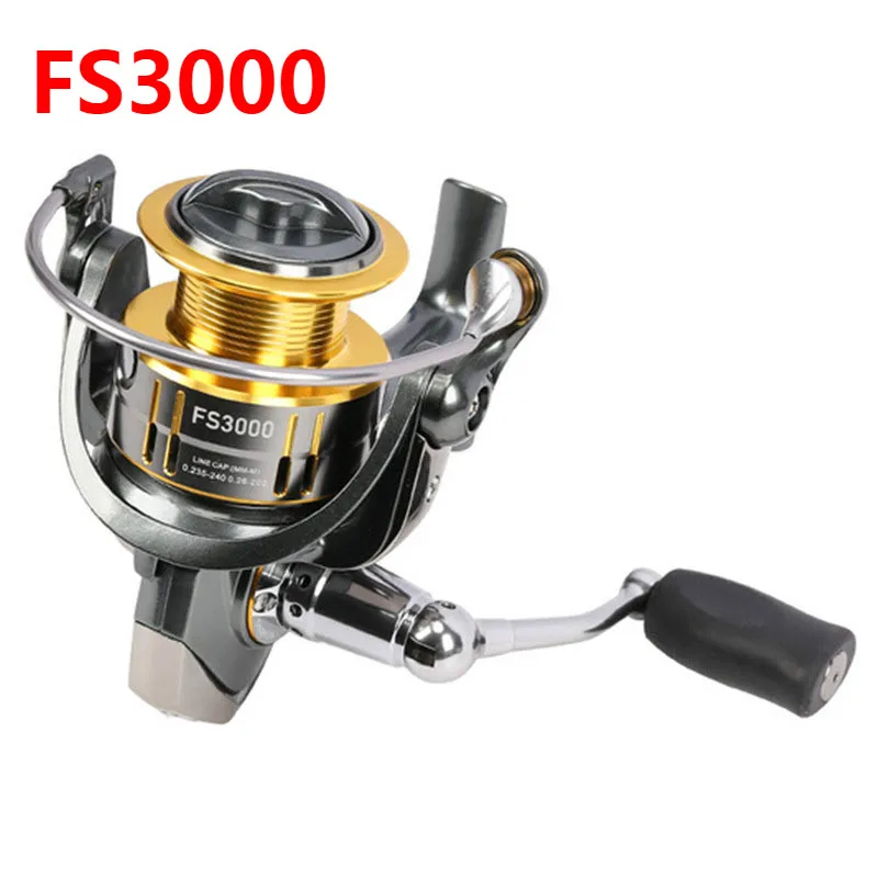 TSURINOYA FS800 5000 серии Спиннинг рыболовная Катушка 9 + 1BB/5 2: 1 металлическая катушка