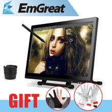 Promo offer UGEE UG2150 21.5″ Inches IPS Monitor Digital Graphic Drawing Tablet Rechargeable Pen 1920×1080 HD Display 5080LPI + Glove