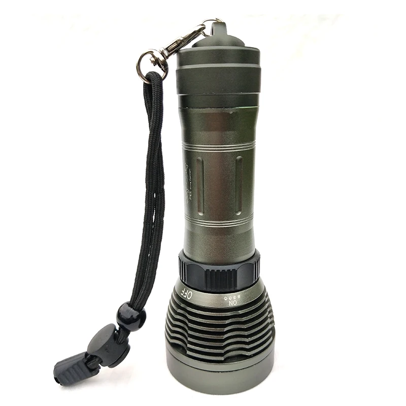 LED Diving Flashlight XM L T6 Underwater IPx8 Waterproof flashlight 5000LM diving Torch light lanterna for Swimming light|Фонарики и