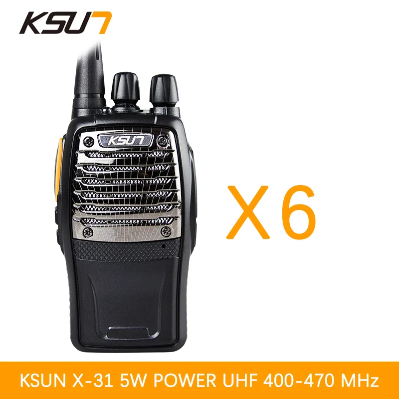 6 PCS BUXUN X 31TFSI font b Walkie b font font b Talkie b font VOX