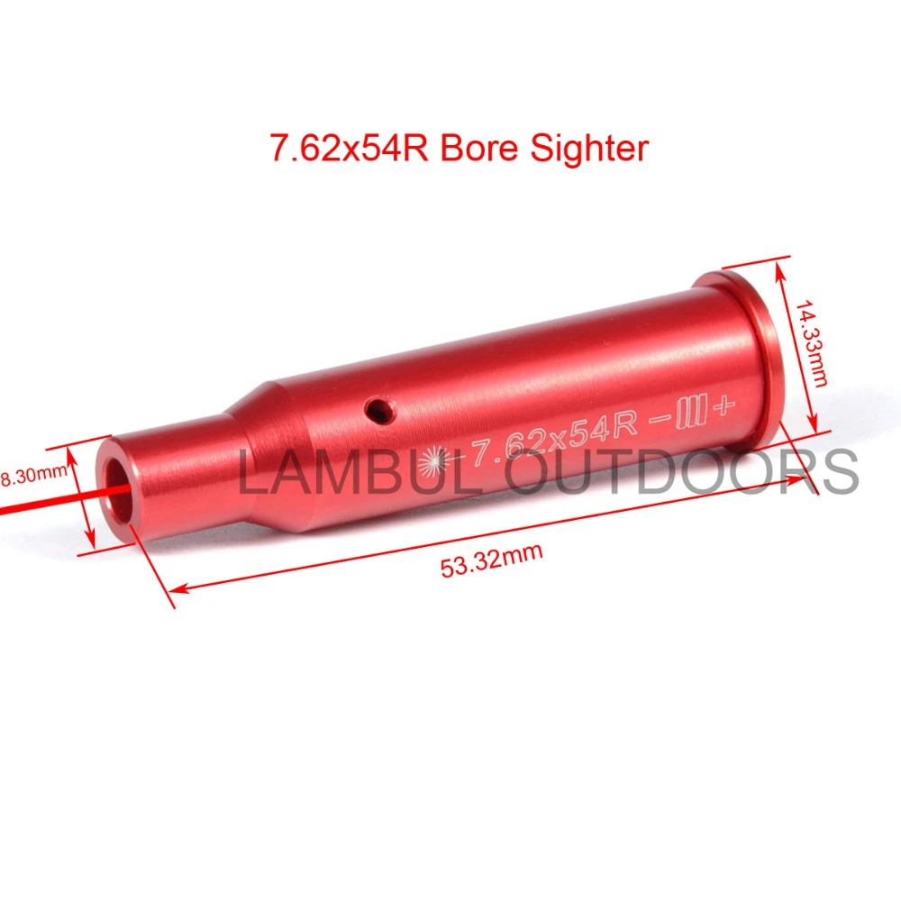 Лазерный Диаметр прицела 5,45X39 7,62X39 9 мм. 308. 223. 303 7 мм красный Калибр Картридж лазерный BoreSighter тактические аксессуары