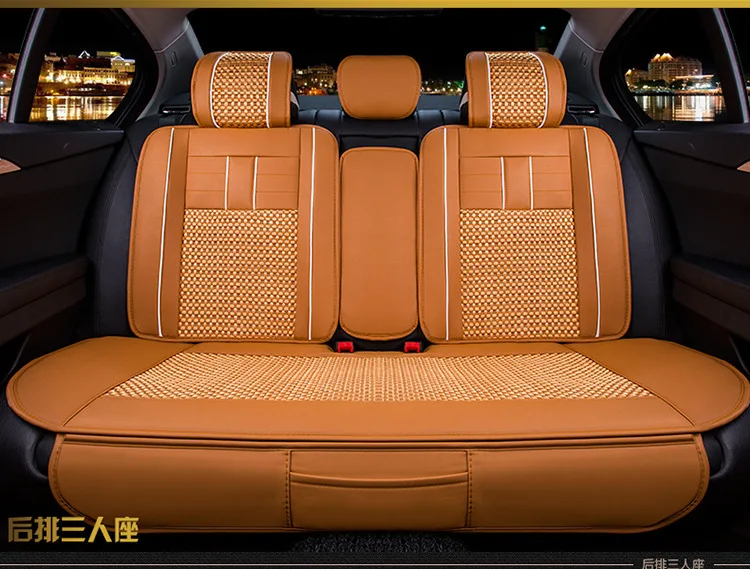 Чехлы для автомобильных сидений из искусственной кожи Комплект подушек Ferrari GMC
