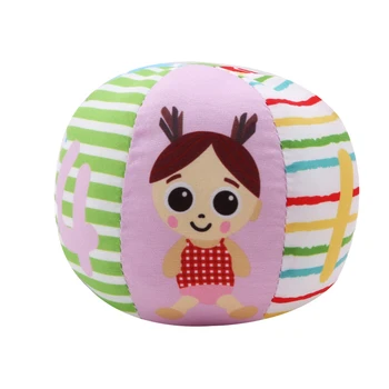 

Round Ball Plush Rattles Baby Newborn Hands Catch Plush Bell Ball Toys Educational Gift For Kids