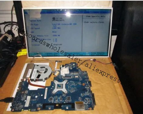 Материнская плата только для Toshiba Satellite C660 рабочая ноутбука LA-6841P K000112420