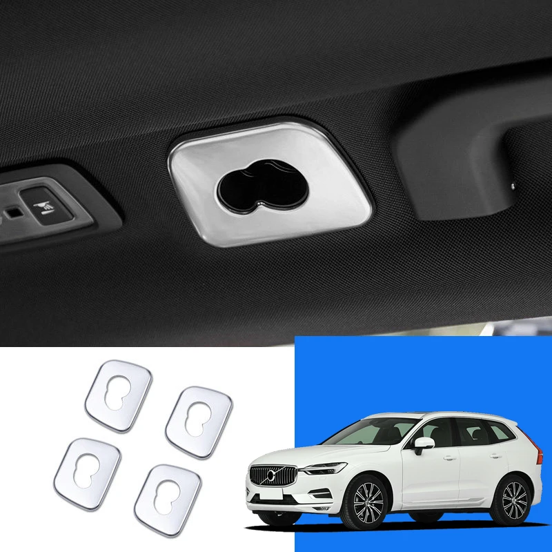Для Volvo XC60 2018 / XC90 2015 2016 2017 Автомобильная задняя крыша купол Крюк Крышка отделка
