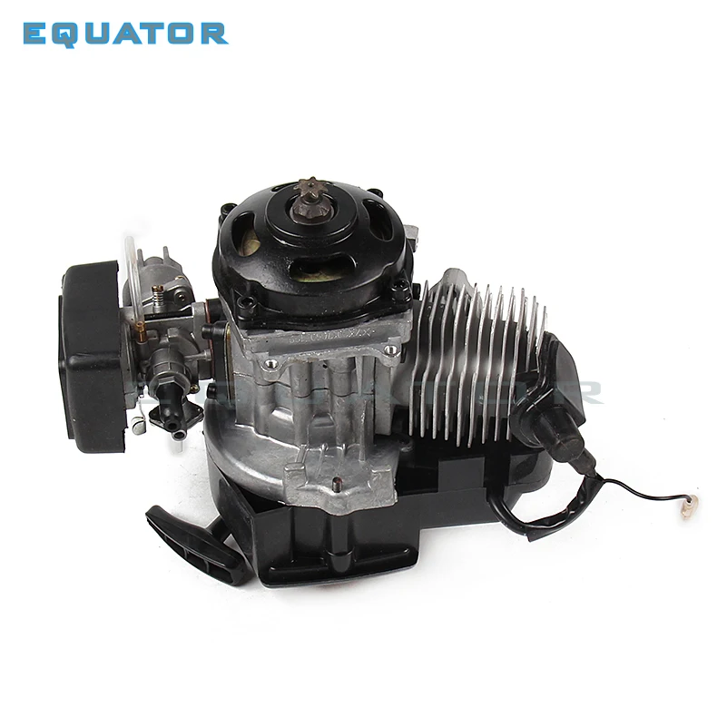 Motocicleta 43cc 47cc 49cc 2 tiempos MOTOR MINI QUAD cohete bolsillo bicicleta