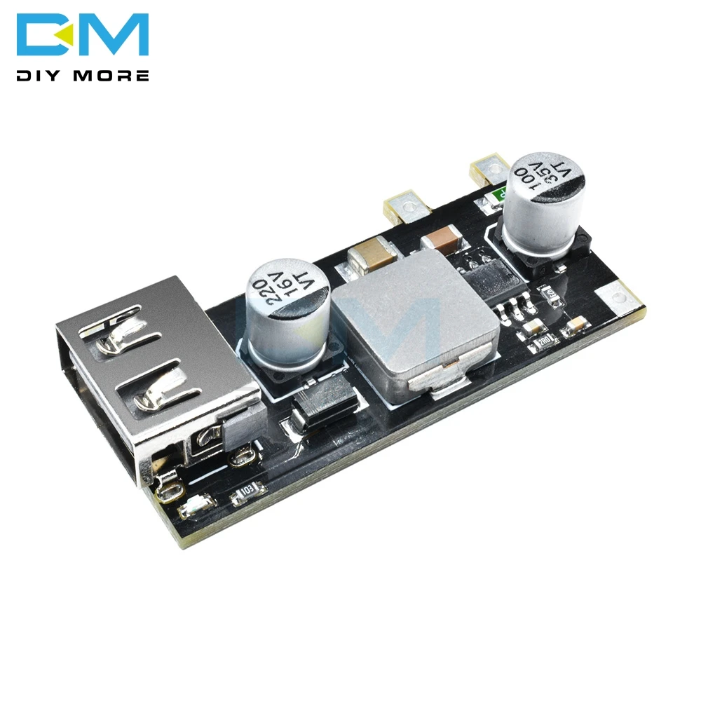 

Fast Qucik Charger Buck Converter USB Car Charger Module Circuit Board QC2.0 QC3.0 Step Down Board 3V 5V 12V 24W 6V TO 32V