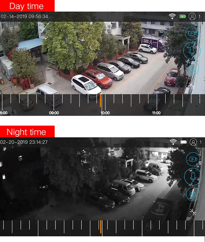 1080P HD Wifi внешняя водонепроницаемая ip камера беспроводная инфракрасная