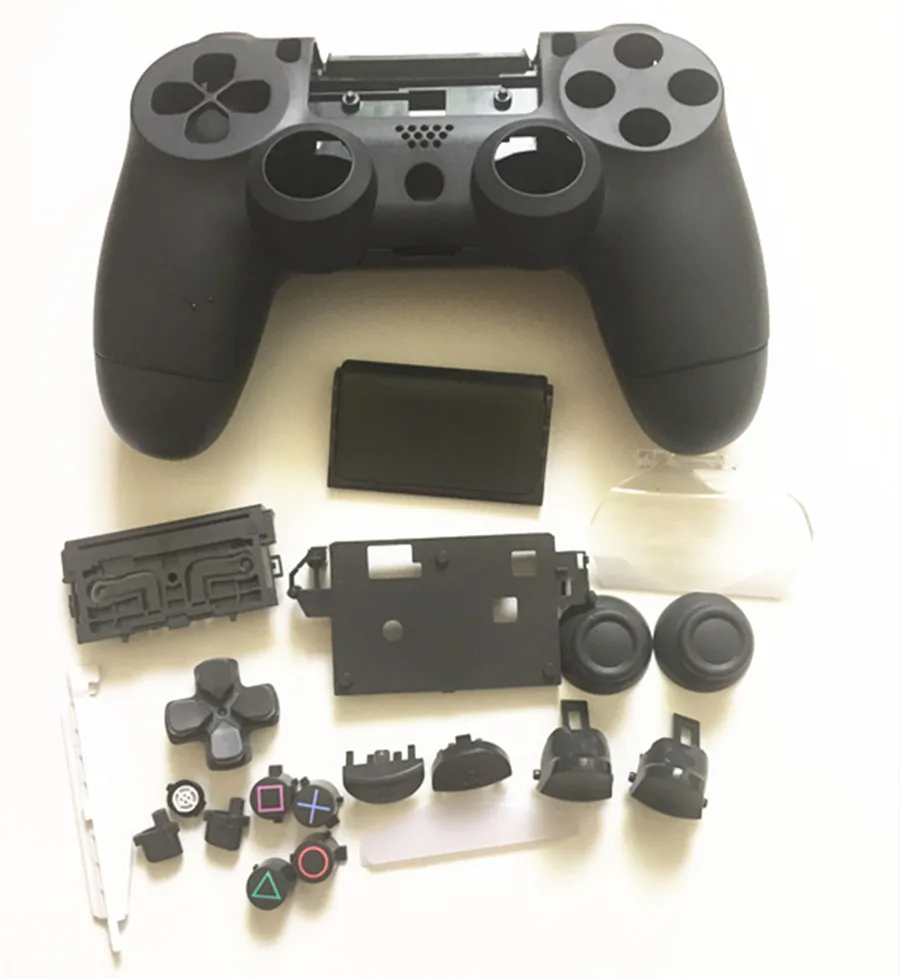 Корпус Передняя Задняя Оболочка Чехол для sony PS4 Pro беспроводной JDS040 Dualshock 4 Pro V2 контроллер мод комплект крышка Замена оболочки - Цвет: Full set shell