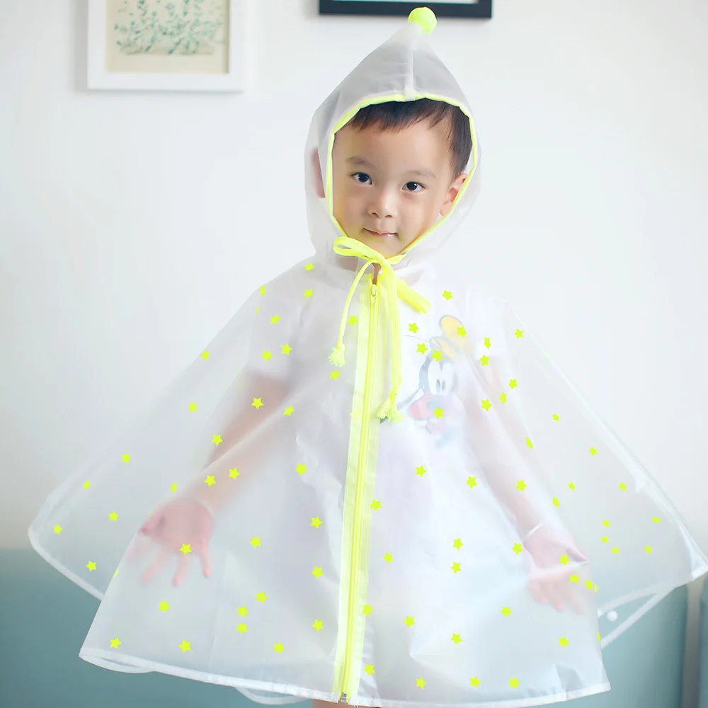 Outdoor Poncho Child Rain Coat Kids 