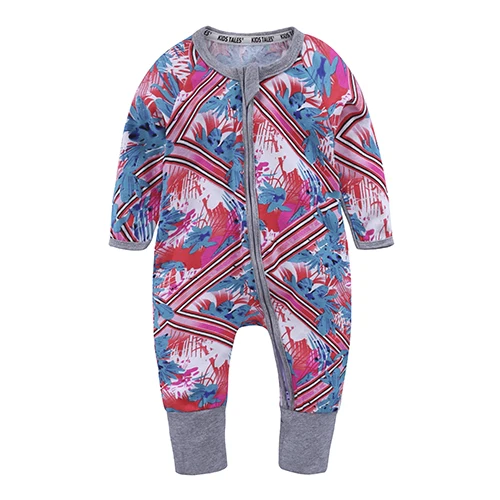 Г. Детский брендовый комбинезон с длинными рукавами, мягкая хлопковая одежда для новорожденных Модные Детские пижамы одежда для малышей ppy-306 - Цвет: as photo