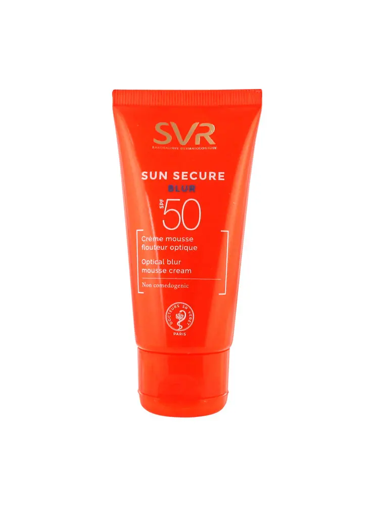 

SVR Laboratoires SUN SECURE BLUR SPF 50+ Optical Blur Mousse Cream 50ml