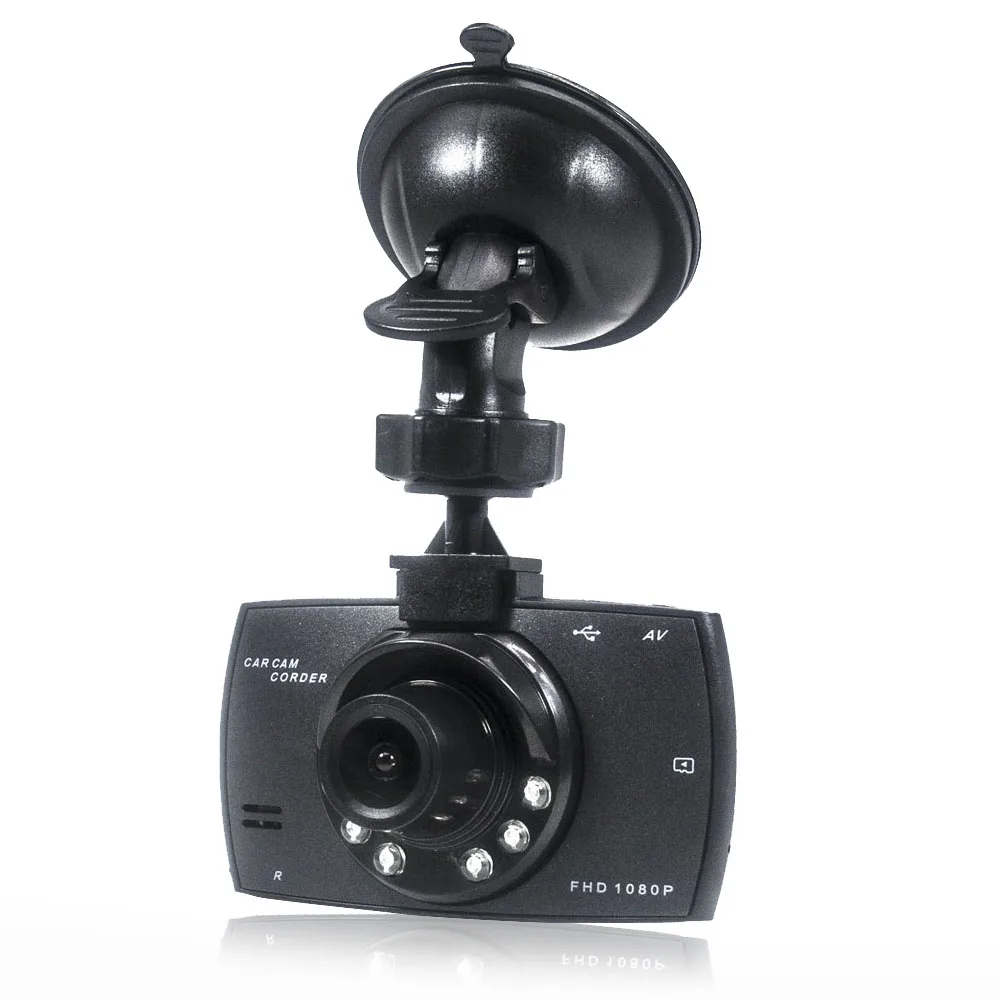 HGDO Car DVR Camera Full HD 1080P Dual Lens 140 Degree Dashcam Video Registrars for Cars 6 LED Night Vision G-Sensor Dash Cam