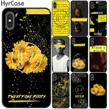 Чехол HyrCase Twenty One Pilots 21 Pilots, мягкий черный силиконовый чехол из ТПУ для iPhone 11 Pro Max 8 7 6 6S Plus X 5 5S SE XS XR XS MAX