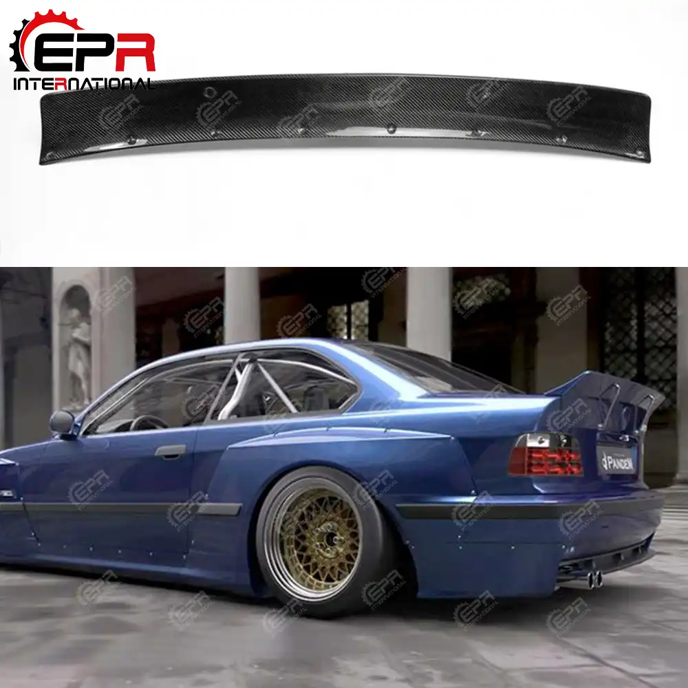 For BMW E36 Coupe 2Dr RB Style FRP Glass Fiber Side Skirt Fiberglass