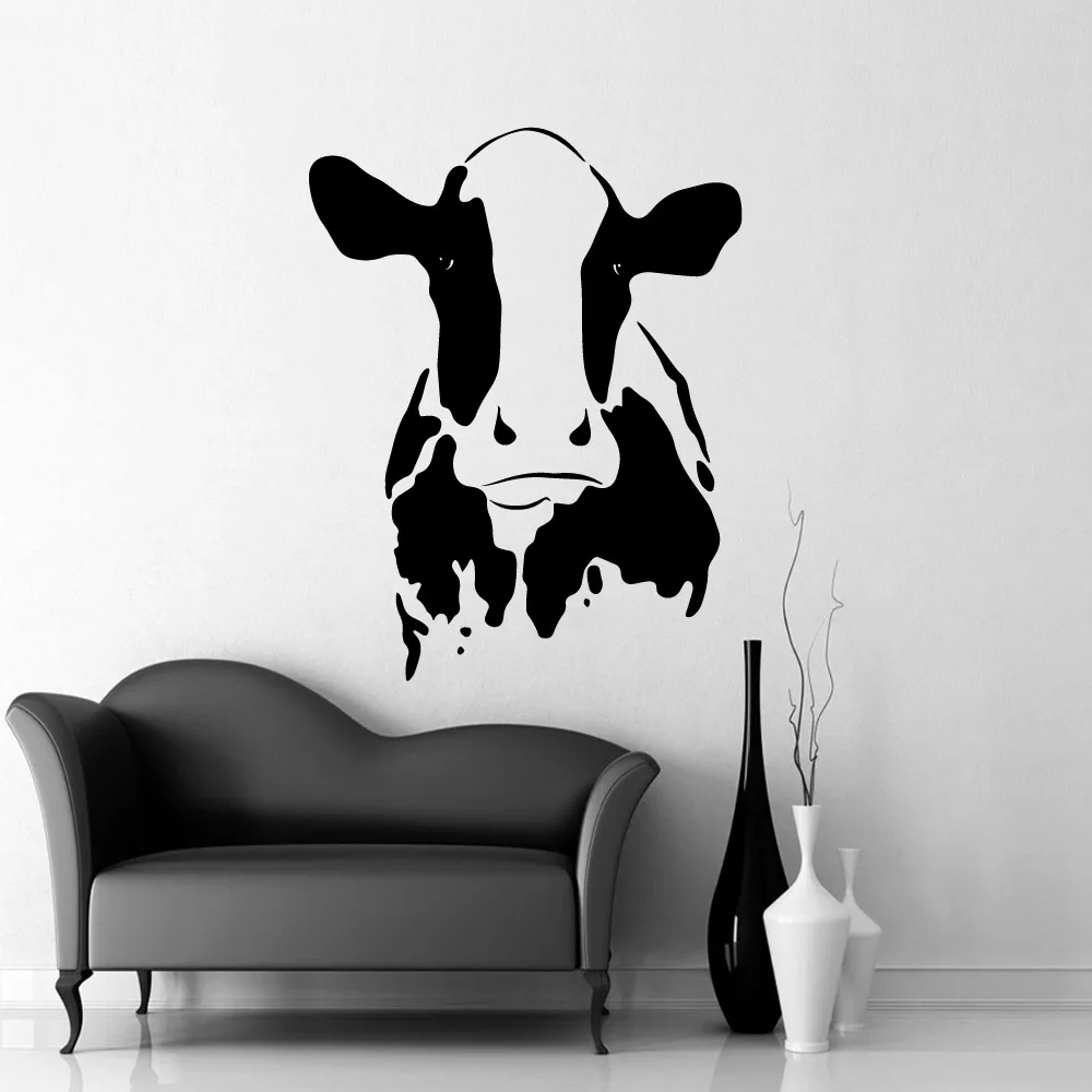 Creative Cow Wall Decal Home Decor For Kitchen Room Vinyl Mural Pvc Cow Kitchen Decor Commercial Wall Sticker muursticker Creative Cow Wall Decal Home Decor For Kitchen Room Vinyl Mural Pvc Cow Kitchen Decor Commercial Wall Sticker muursticker