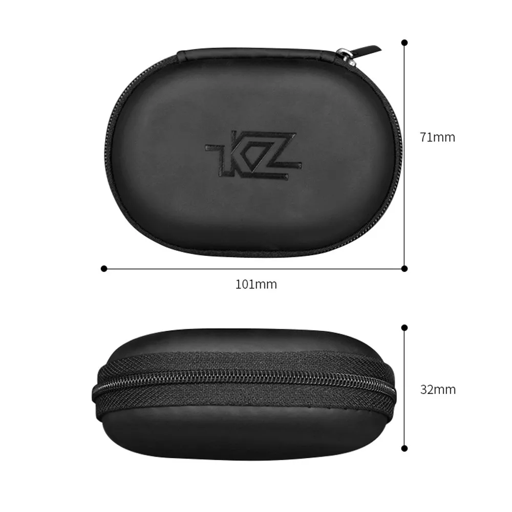 Сумка для наушников KZ портативная коробка для хранения наушников KZ наушники Bluetooth гарнитура цифровая проволочная сумка для хранения наушников