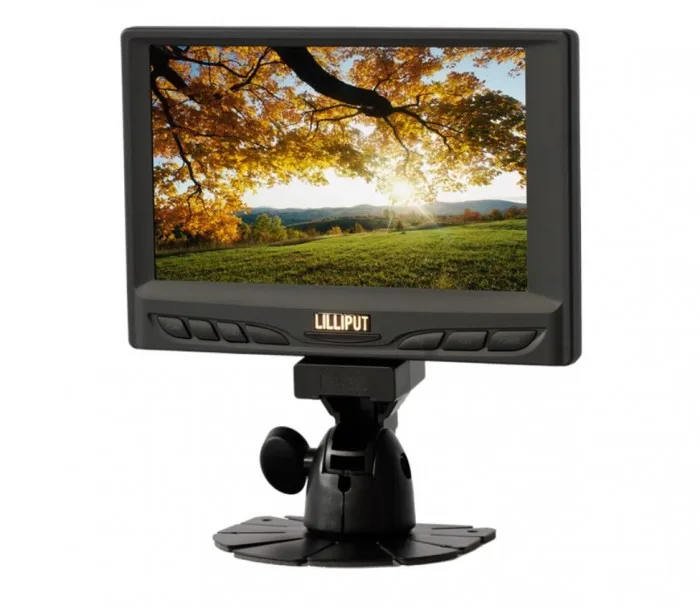 LILLIPUT 629GL 70NP C T 7 Inch Touchscreen VGA Monitor 1 Audio 2 video Input 800x480