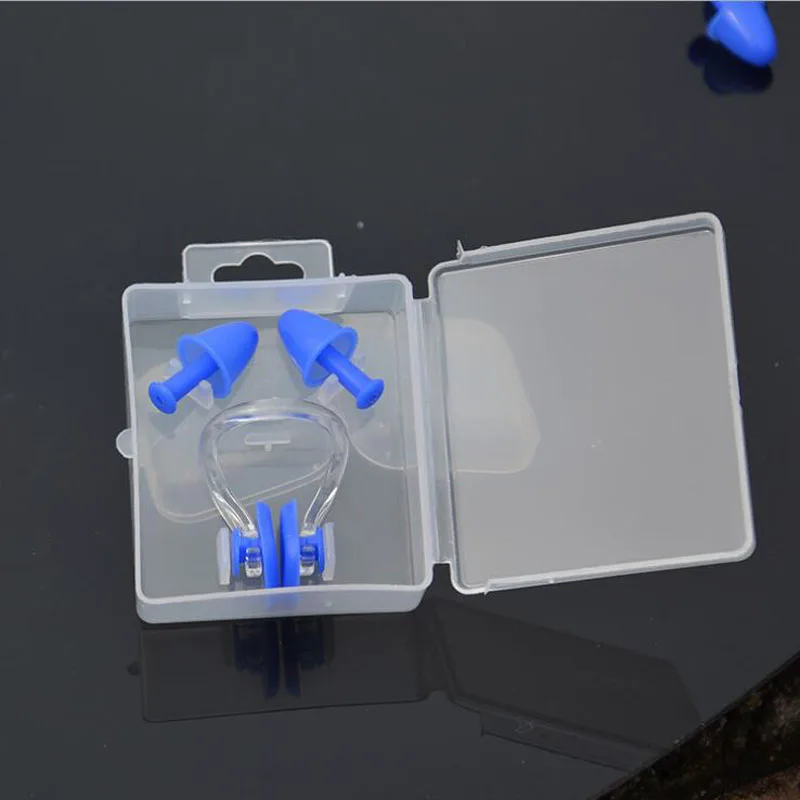 Tampões para os Ouvidos e Nariz Viagem do Sono Tampões de Ouvido à Prova Pares Lote Cogumelo Sílica Gel Clipe Cônicos Noise Prevenção Mr123 Natação d' Água 40 - 3 para os ouvidos e Nariz clipe Cônicos