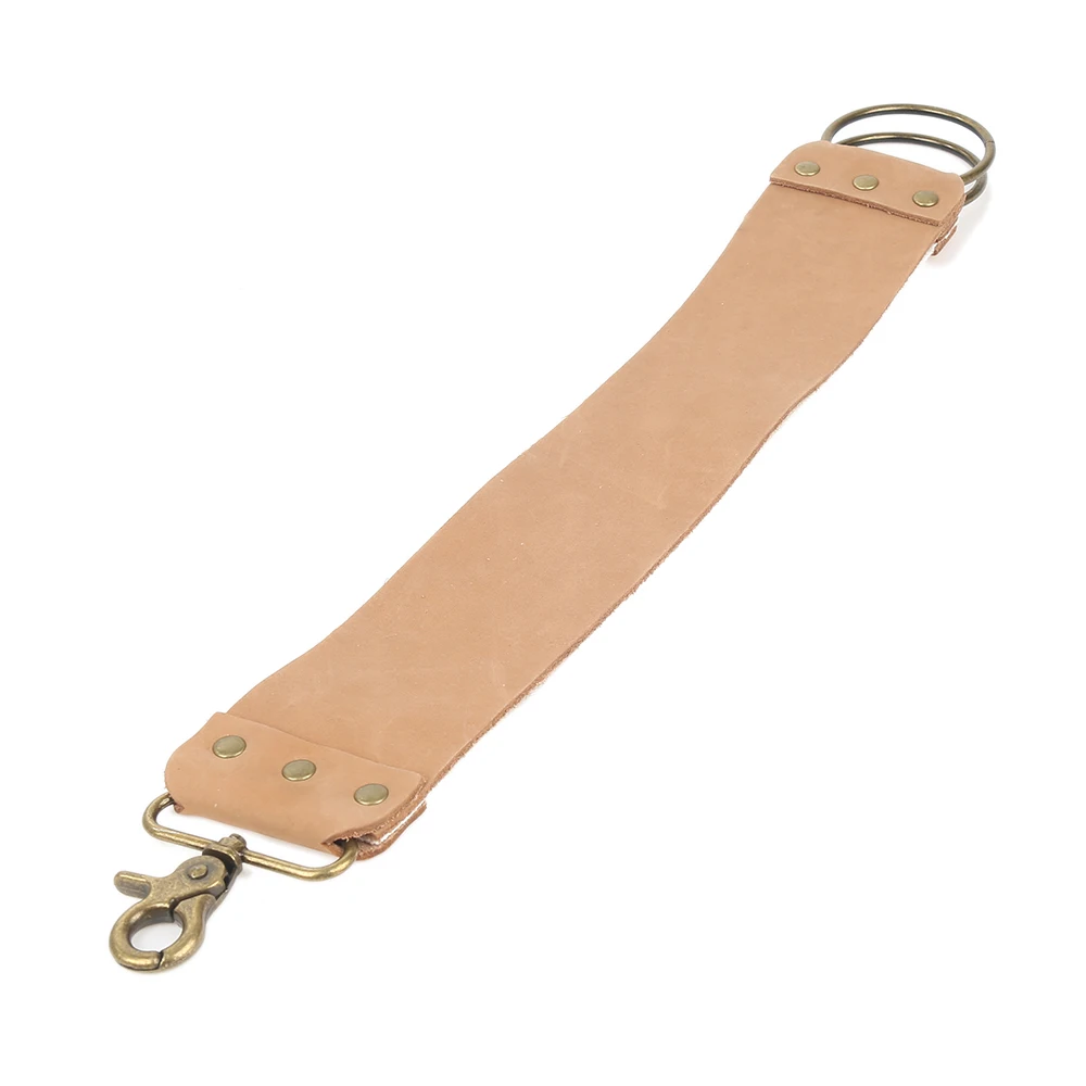 Leather Canvas Strop Strap Belt Barber Shaving Straight Edge Razors