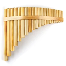 Moonlady Light Weight good Sound 22 Pipes G Key Chinese Folk Musical Wind Instrument Reed Pan Flute Panflute Pan pipes Flauta