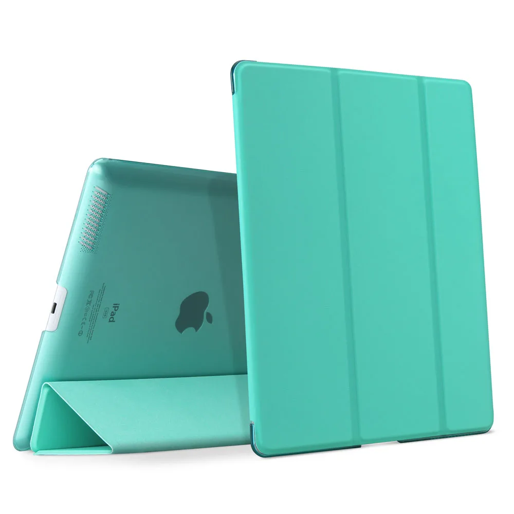 Для iPad 2/3/4, ZVRUA ура Цвет PU Smart Cover чехол Магнит wake up sleep для apple iPad2 iPad3 iPad4