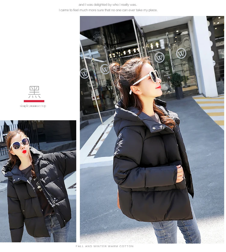 Spring Autumn Winter New 2018 hooded coat Plus Size Women Parks Long Sleeves Women Winter Coat slim Female Outwear Winter Jacket (17)