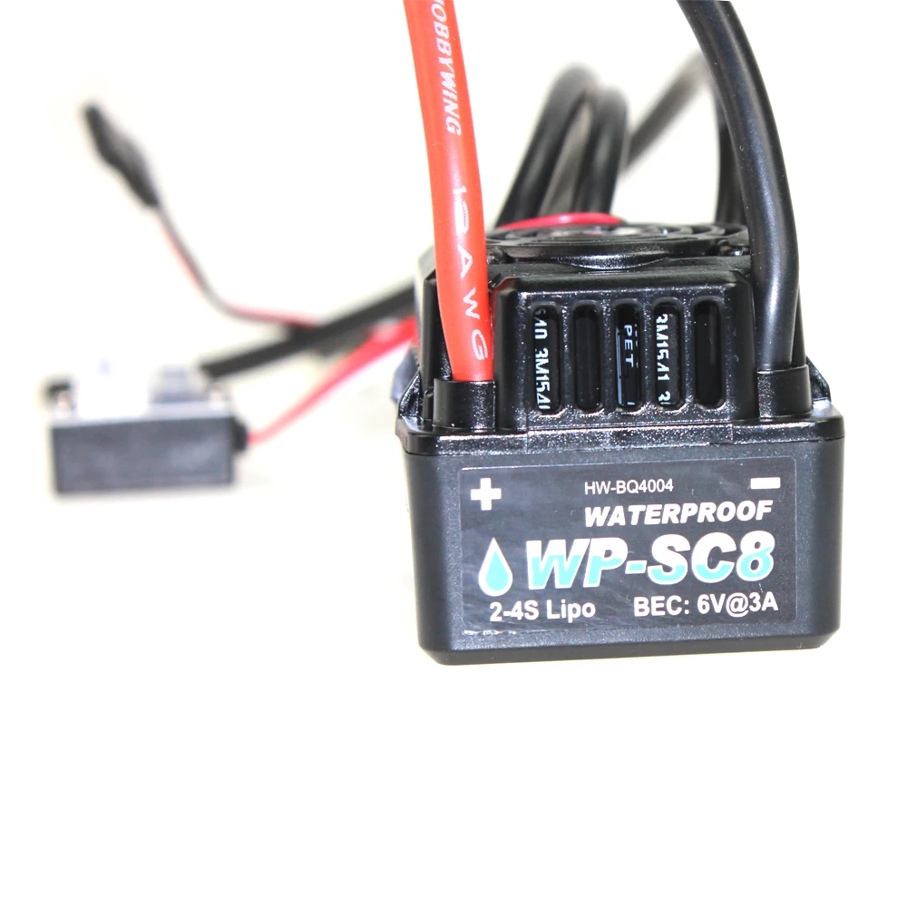 Водонепроницаемый регулятор скорости Hobbywing EZRUN WP SC8 120A бесщеточный ESC для