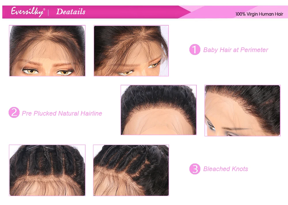 Apliques com cabelo humano