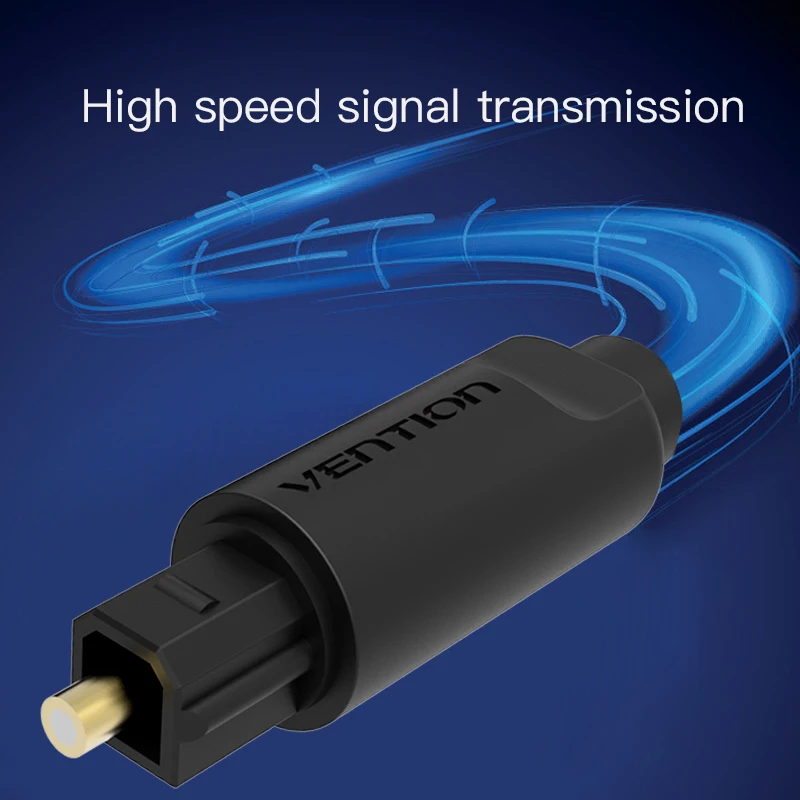Vention Optical Fiber Audio Cable Toslink Digital SPDIF Cable 1m 2m 3m5m For Blu-ray CD DVD player Xbox 360 PS3 Mini Disc AV ne 