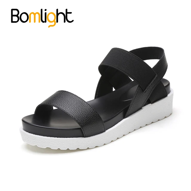 Bomlight 2017 Gladiator Women Sandals Summer Women Shoes Flat Shoes Roma Sandals Mujer Sandalias Ladies Flip Flops Sandal