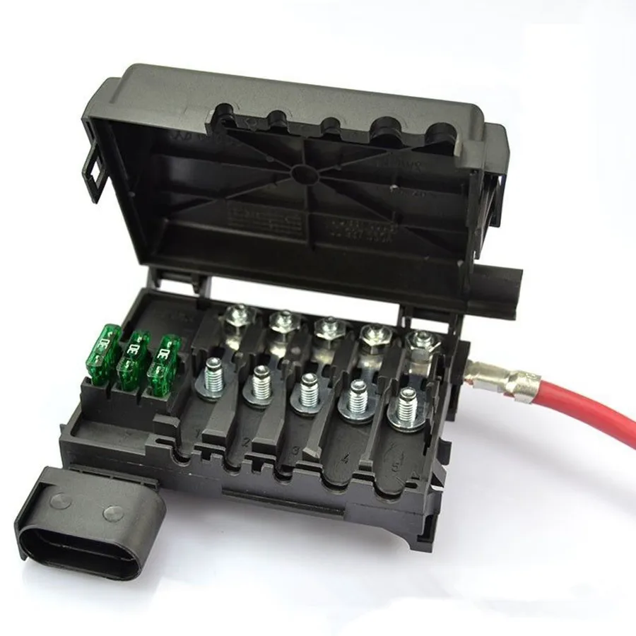HONGGE NEW Battery Fuse Box Assembly For VW Jetta Bora Golf MK4 Beetle Seat Leon Toledo 1J0 937 617 D 1J0 937 617D 1J0937617D-in Fuses from Automobiles ...