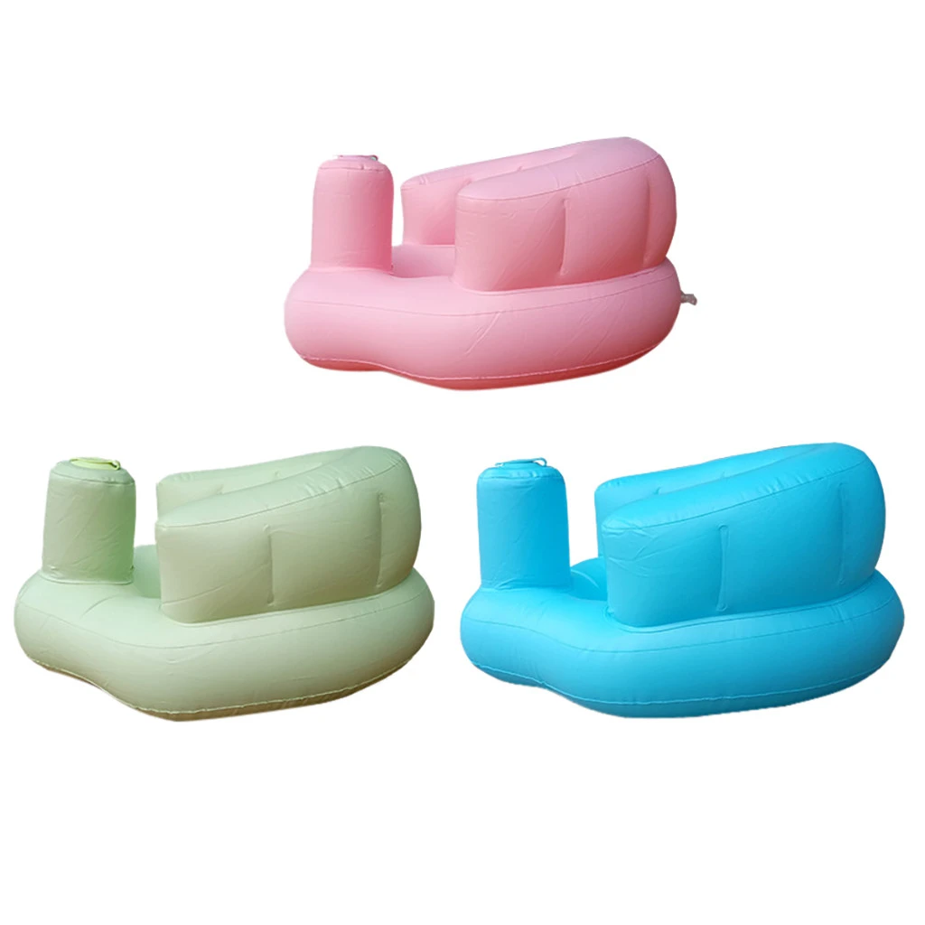 Kids Baby Seat Inflatable Chair Sofa Bath Seats Dining Pushchair Pink Green Pvc Infant Portable Play Game Mat Sofas Learn Stool Baby Seats Sofa Aliexpress