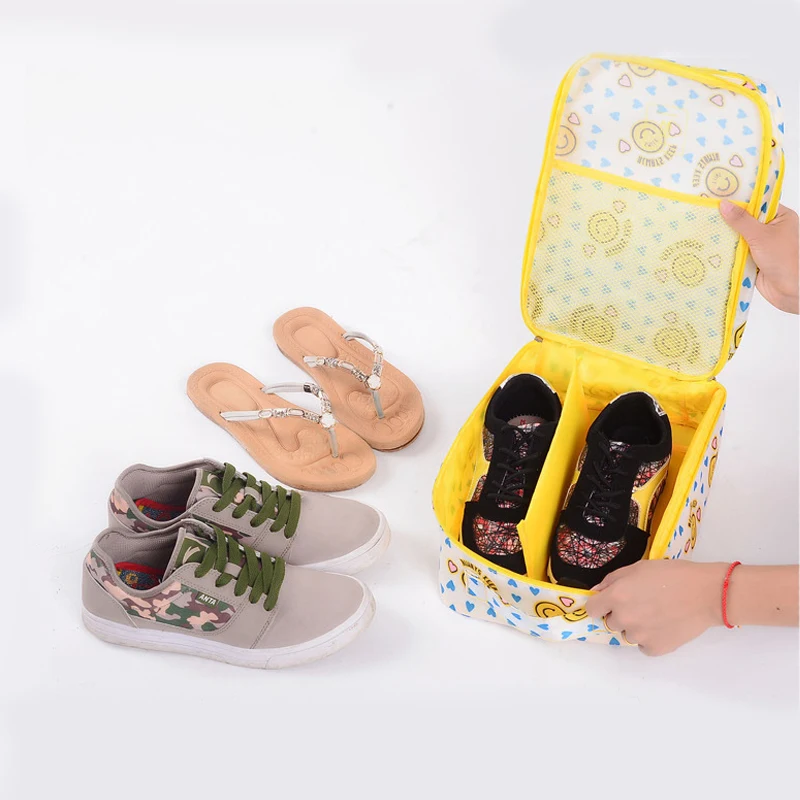 

Shoe bag for travel Nylon storage bag for shoes socks underwear shoes luggage organizer with handle bag for replaceable shoes