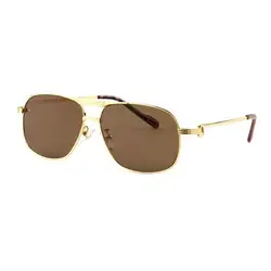Cubojue бренд солнцезащитных очков Для мужчин коричневый, черный солнцезащитные очки для человека Роскошные Дизайнерские квадратный с