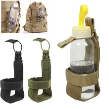 Портативная нейлоновая дорожная сумка для чайника тактическая сумка для бутылки воды нейлоновая Регулируемая волшебная лента военное покрытие кобура