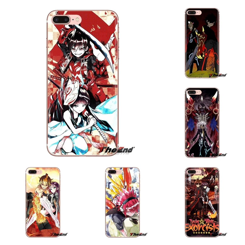 Силиконовый чехол для телефона Samsung Galaxy S3 S4 S5 Mini S6 S7 Edge S8 S9 S10 Plus Note 3 4 5 8 9 Anime TwinStar