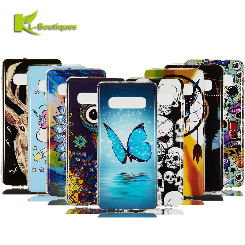 

Luminous mobile phone cases For Samsung Galaxy S10 Plus Case Ultra Slim Soft TPU Fluorescence Phone Cover For Samsung S10 Lite