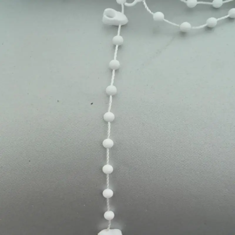 10 M cortina de rodillo blanco persianas verticales Cadena de cuentas para el obturador de 89mm cortina romana cortina Vertical para el hogar ventana de uso