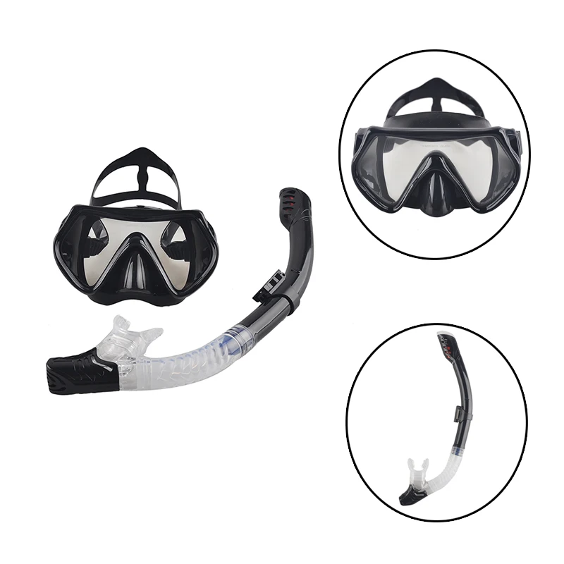 جديد المهنية الغوص مجموعة أنبوب التنفس بقناع الغوص مكافحة الضباب نظارات مجموعة النظارات سيليكون السباحة الصيد بركة معدات 6 اللون الكبار جديد المهنية الغوص مجموعة أنبوب التنفس بقناع الغوص مكافحة الضباب نظارات مجموعة النظارات سيليكون السباحة الصيد بركة معدات 6 اللون الكبار